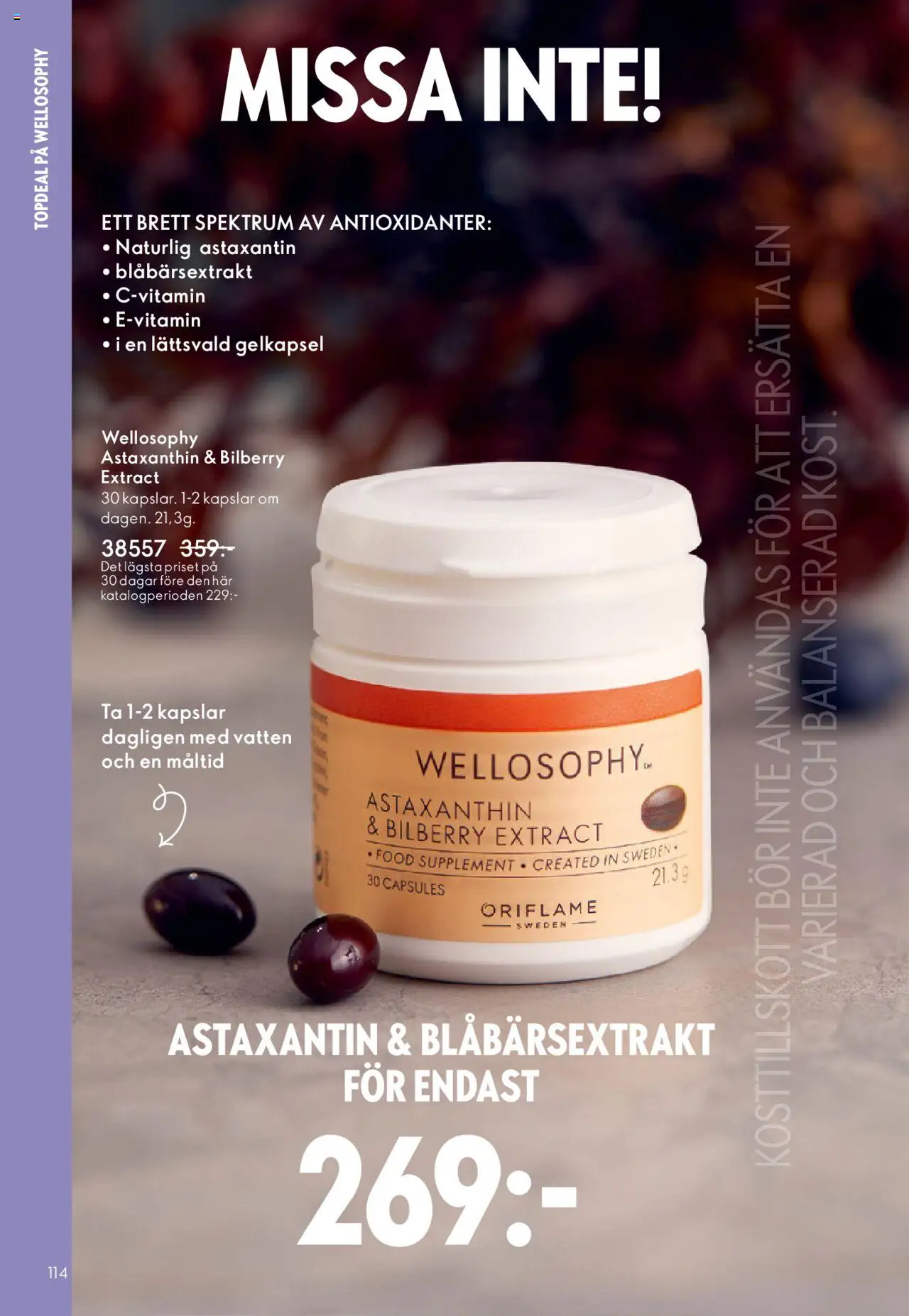 Oriflame reklamblad aktuell från 14.09.2025 | Sida: 114
