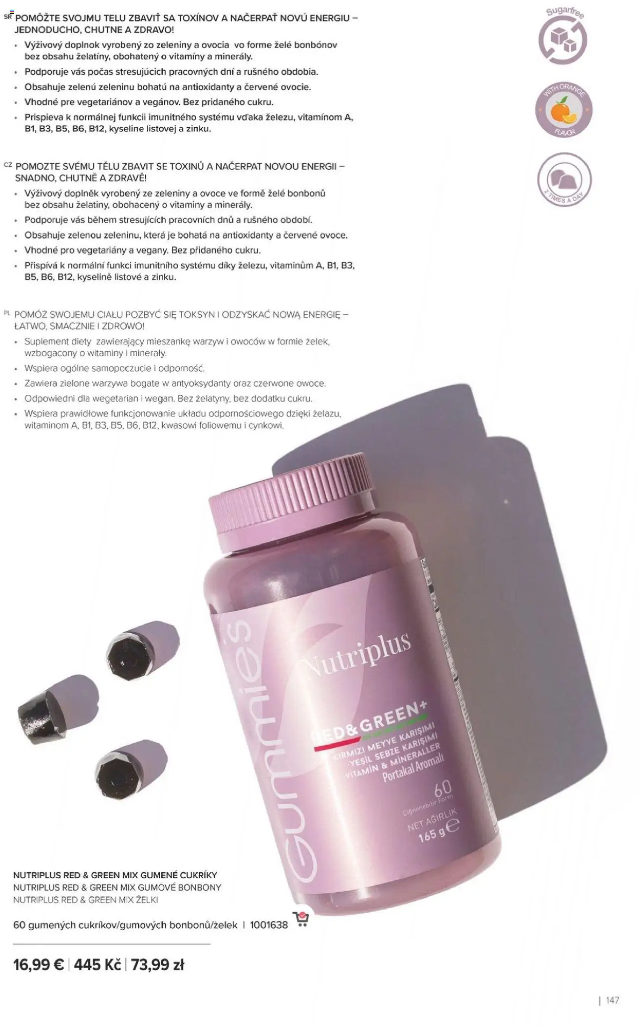 Nové Farmasi akcie – leták je platný od 24.09.2025 | Strana: 147 | Produkty: Cukríky