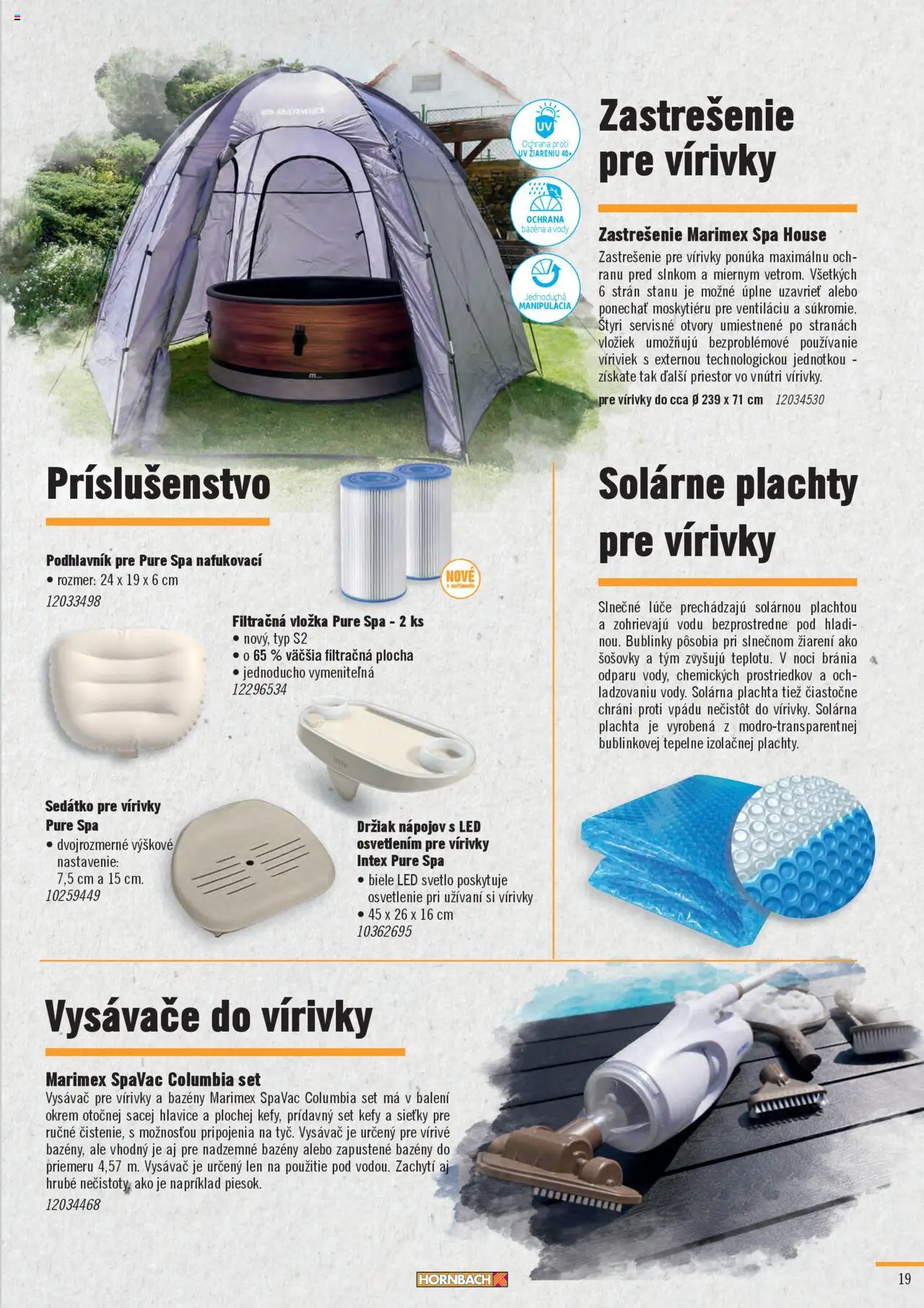 Hornbach bazény │ platný od 22.07.2025 | Strana: 19 | Produkty: Plachta, Osvetlenie, Bazény, Svetlo