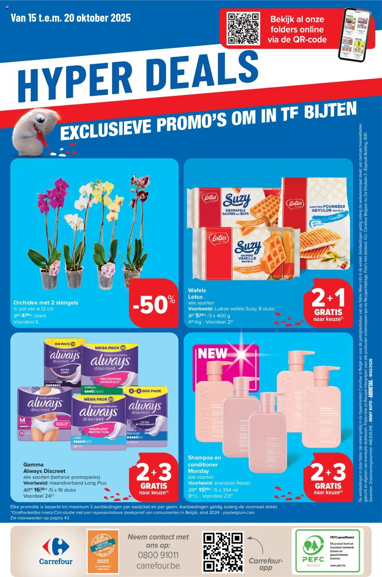 {H1} | Pagina: 44 | Producten: Wafels, Füstölt oldalas, Conditioner, Folders