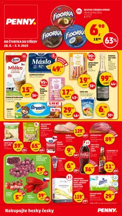 Náhled letáku Penny Market leták - Čtvrtečník od 28.08.2025