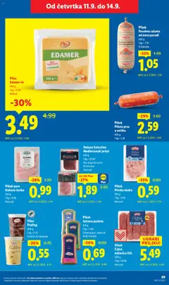 Lidl katalog | vrijedi od 08.09.2025 | Stranica: 69