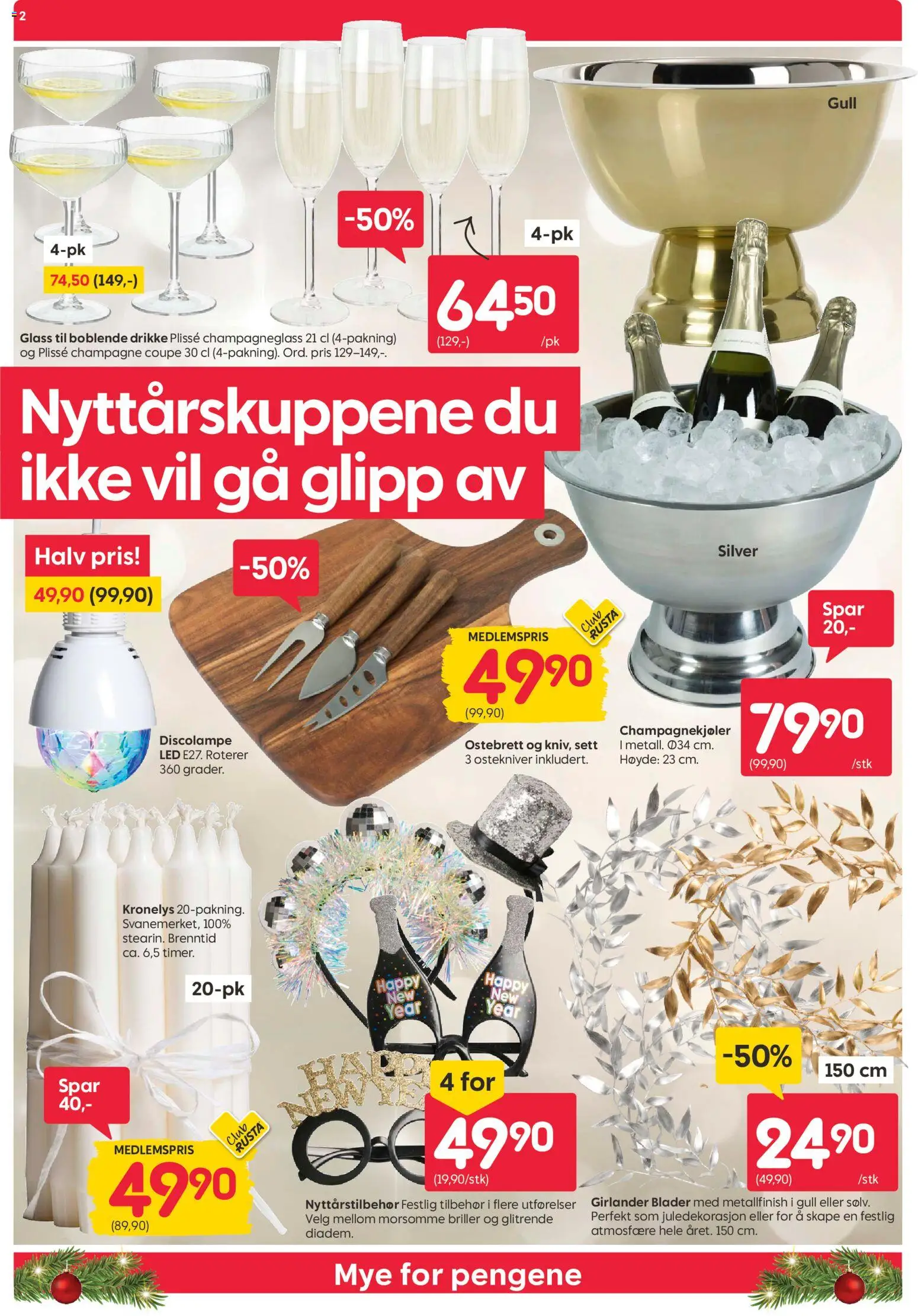 {H1} | Side: 2 | Produkter: Briller, Cykelkorg, Glass