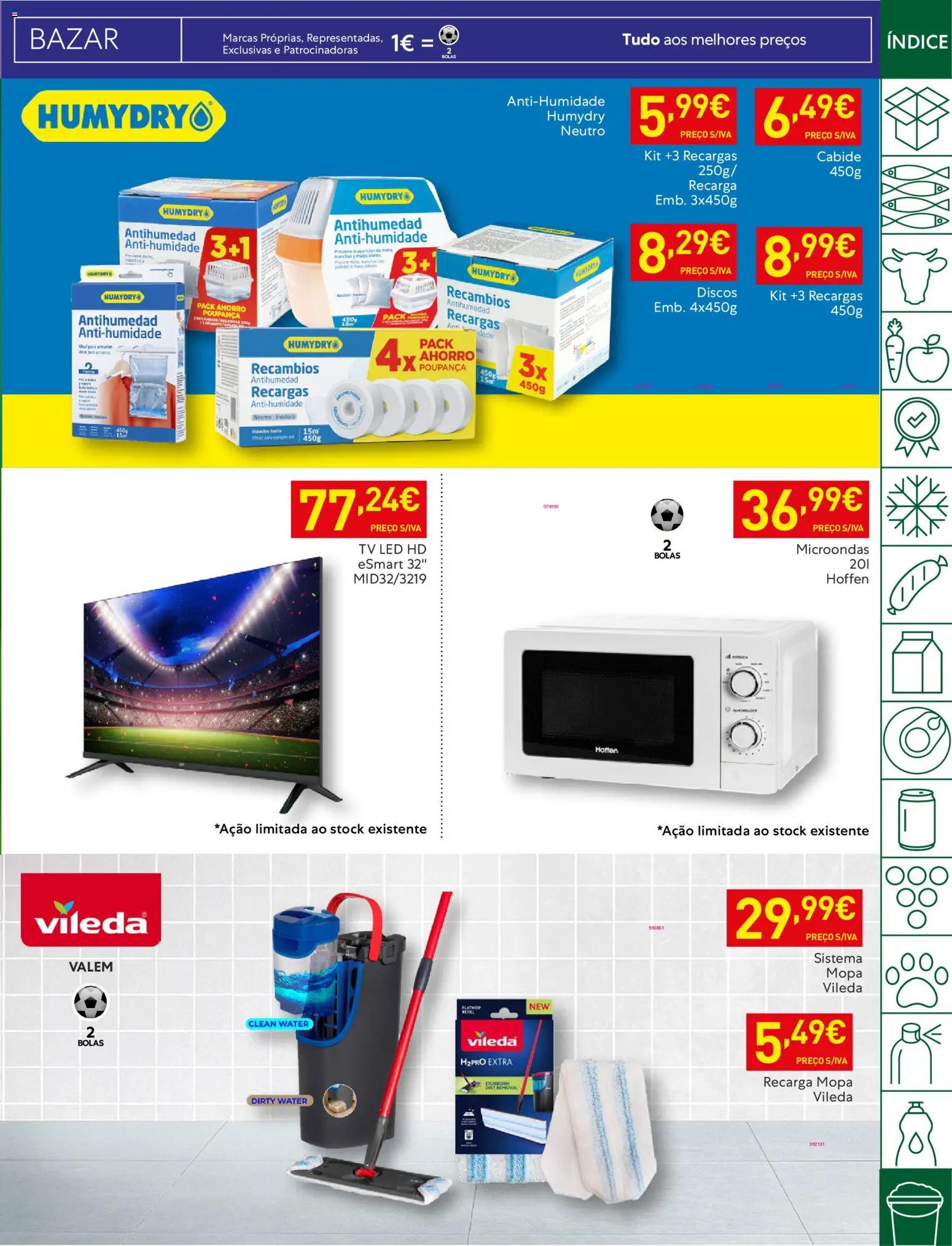 Recheio folheto │ válido de 03.03.2026 | Página: 59 | Produtos: Tv led, Microondas, Cabide