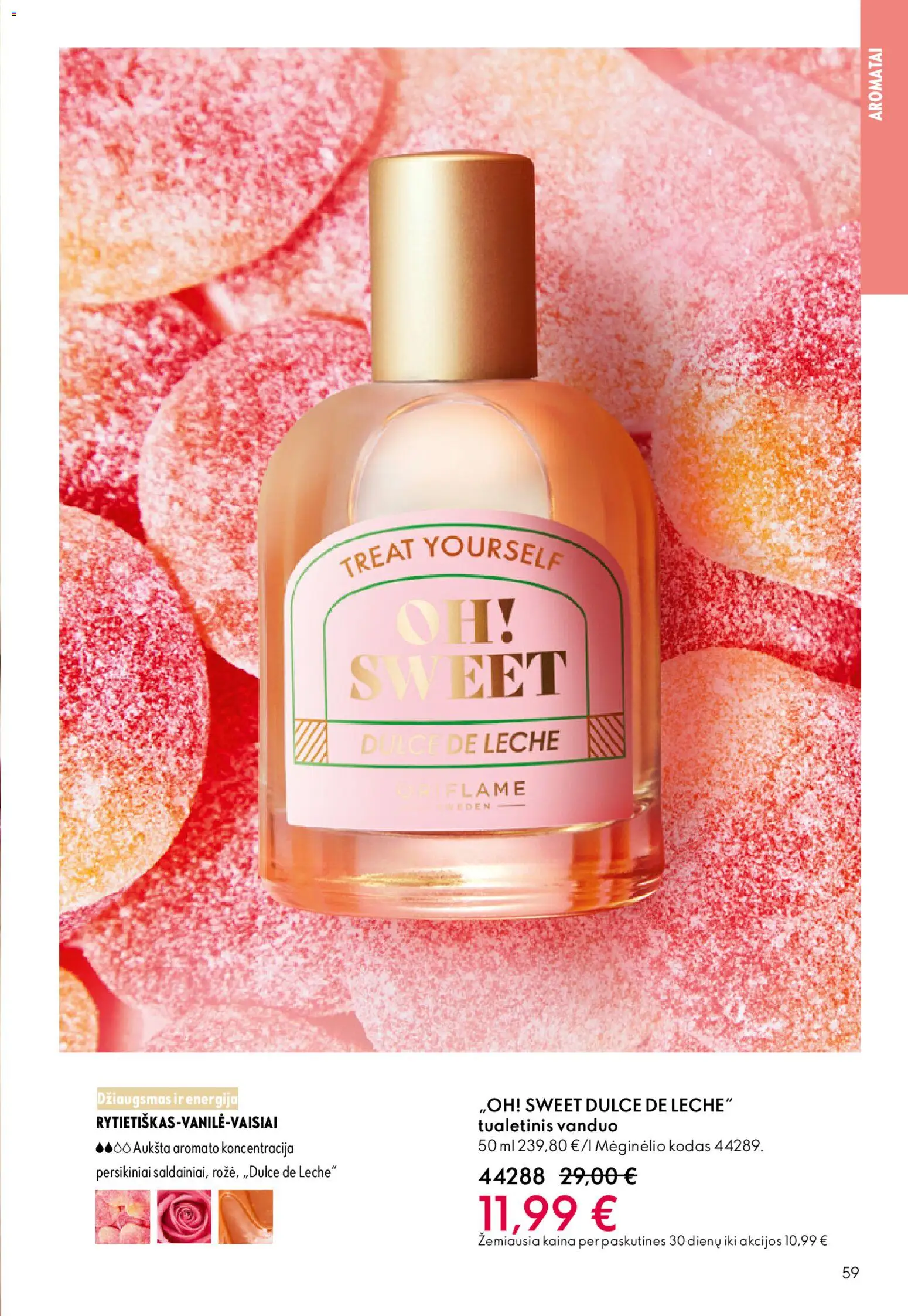 Oriflame akcijos nuo 31.12.2025 | Puslapis: 59 | Prekių: Tualetinis vanduo