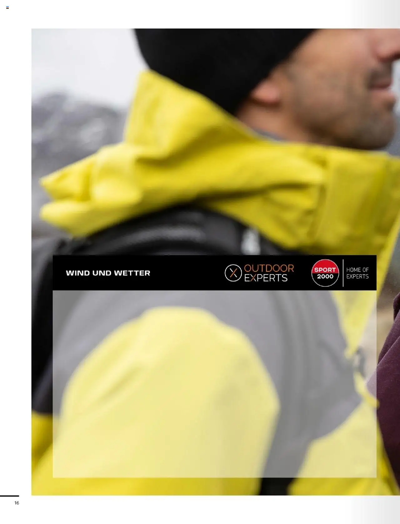 Sport2000 Prospekt Dein Outdoor Magazin  – gültig ab 01.10.2025 | Seite: 16