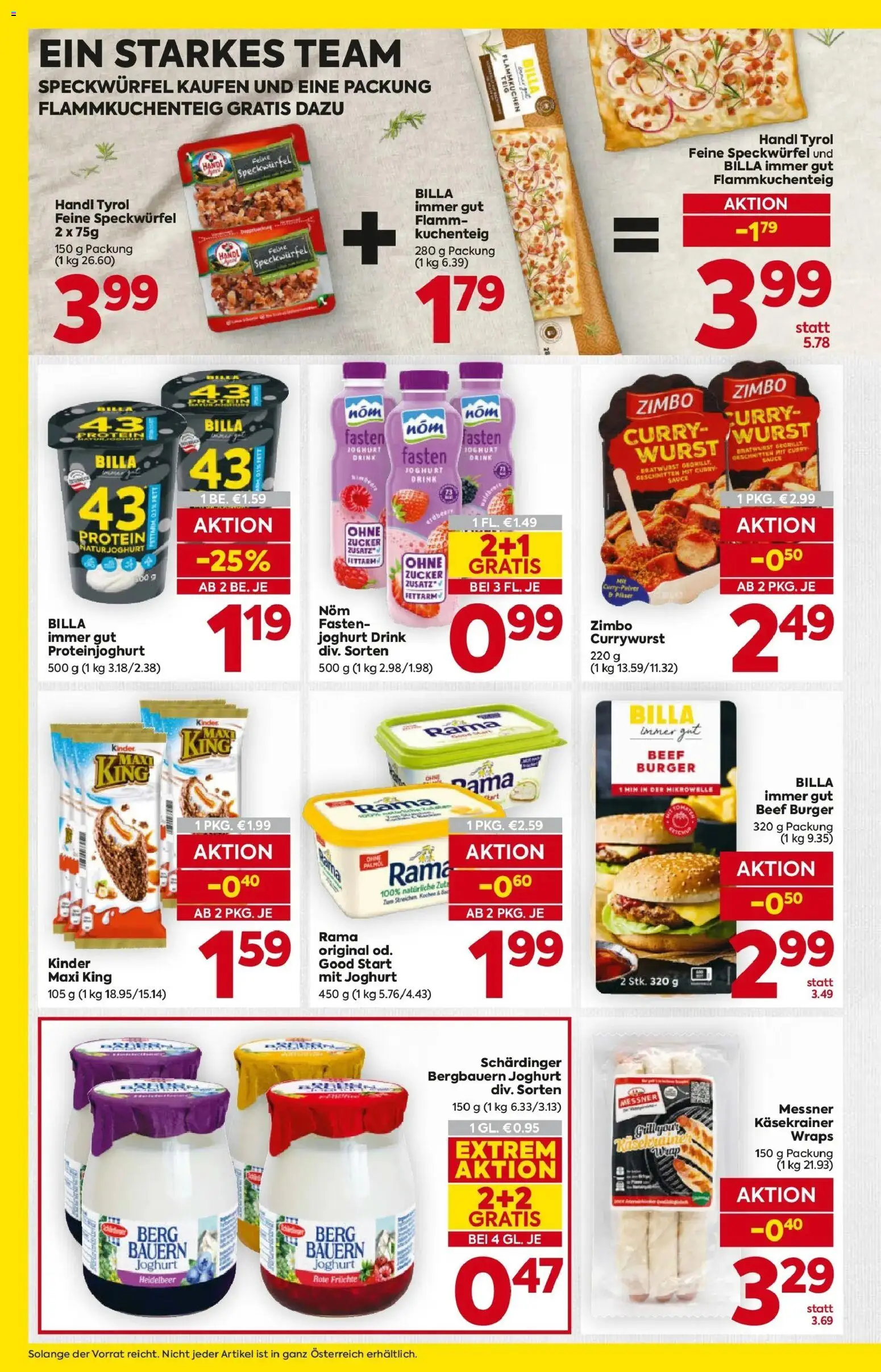 Billa Flugblatt - Kitzbuehel, Zell Am Ziller, Brixlegg gültig ab 08.01.2026 | Seite: 12 | Produkte: Zucker, Wurst, Mikrowelle, Joghurt