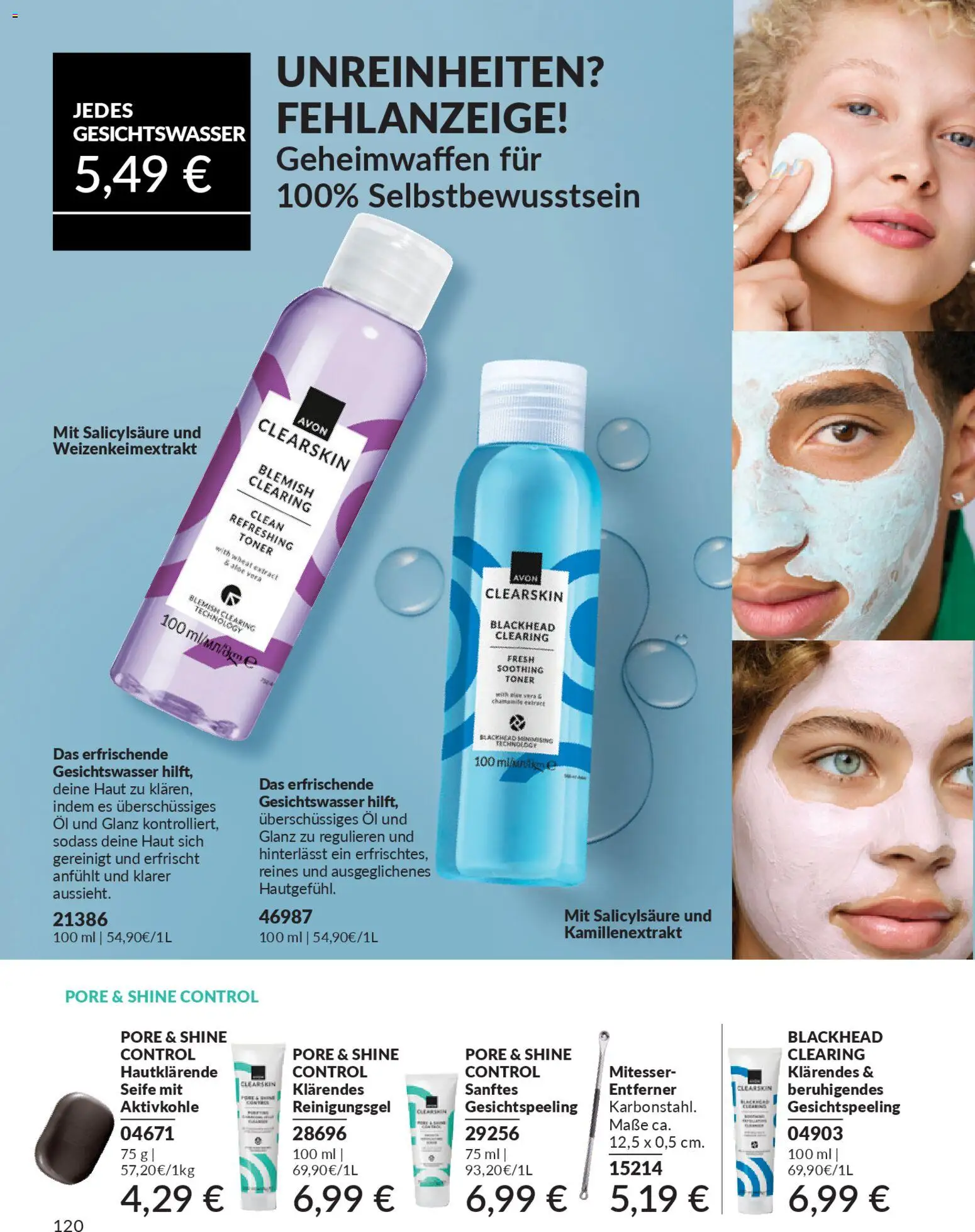 AVON Katalog März 2026 – gültig ab 01.03.2026 | Seite: 122 | Produkte: Toner, Öl, Seife