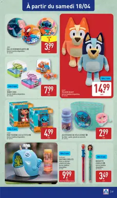 Aldi - Prévisualisation de Aldi catalogue valide à partir de 14.04.2026 | Page: 39 | Produits: Vélo, Peluche, Robot, Piles
