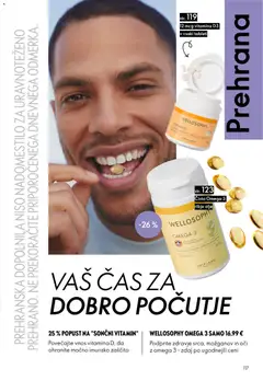 Oriflame katalog akcije – veljaven od 11.03.2026 | Stran: 117 | Izdelki: Prehranska dopolnila, Olje