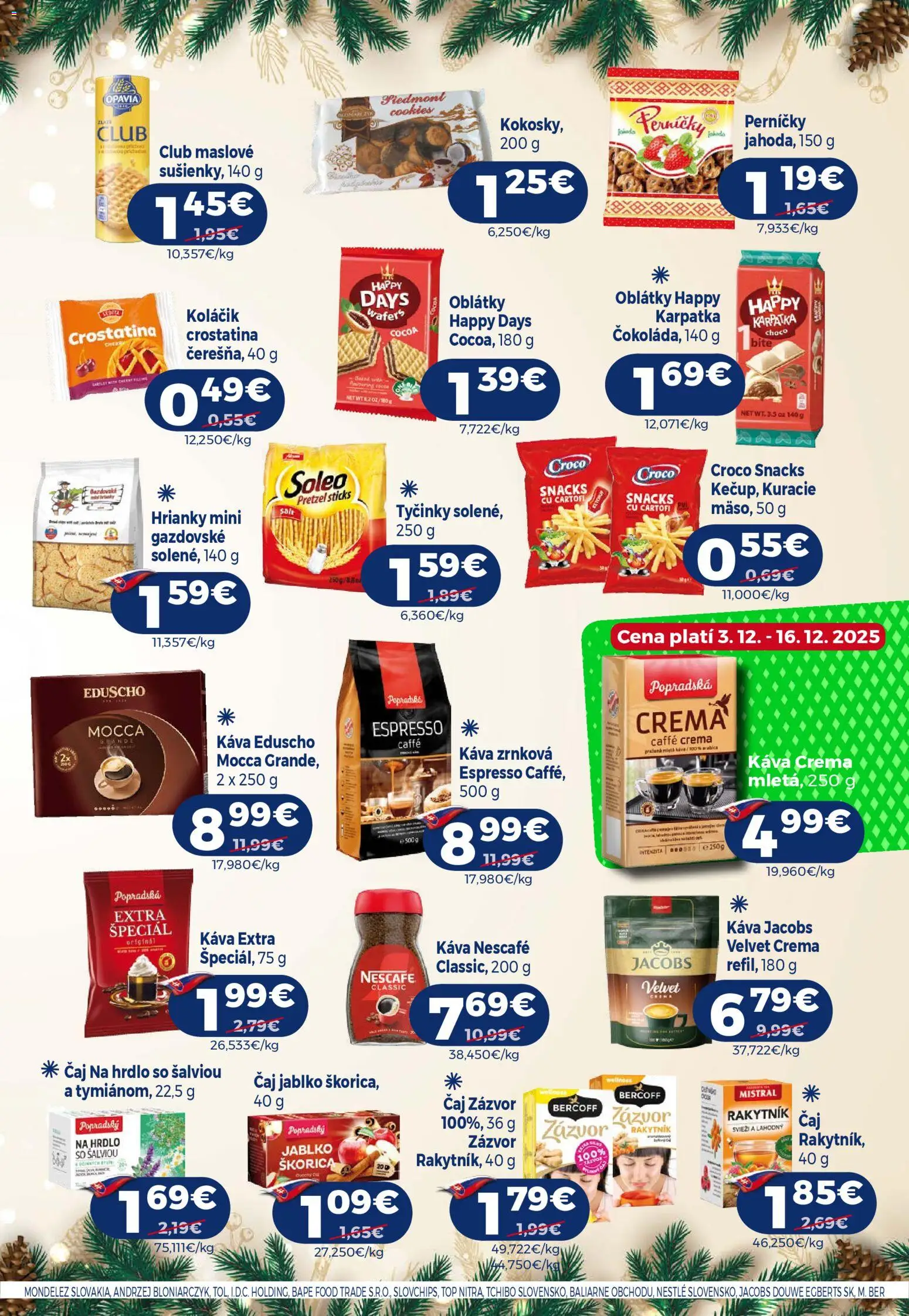 Nové Milk Agro akcie – leták je platný od 10.12.2025 | Strana: 9 | Produkty: Zázvor, Káva, Čaj