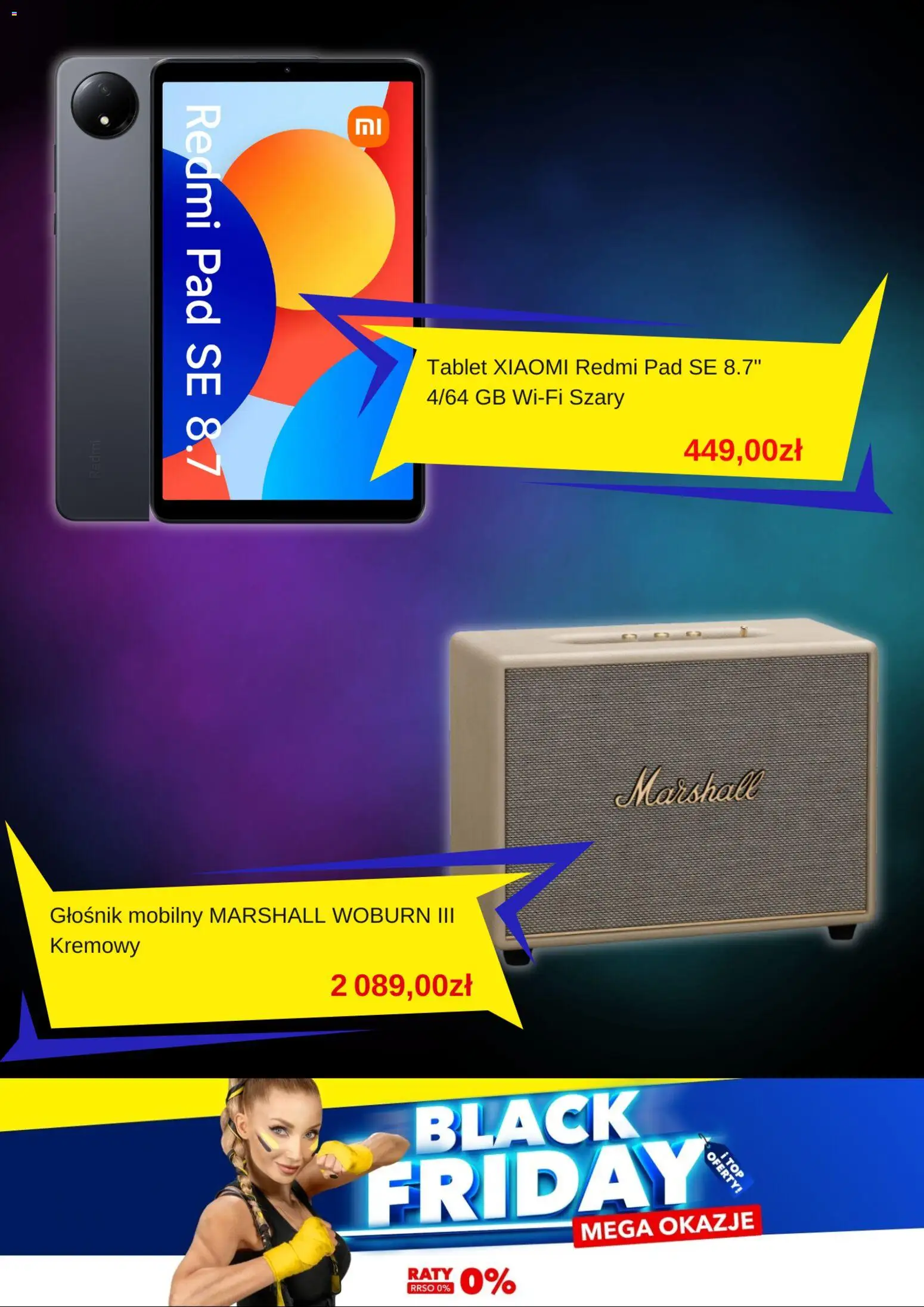 Mediaexpert Black Friday od 14.11.2025 | Strona: 5 | Produkty: Top, Tablet, Głośnik