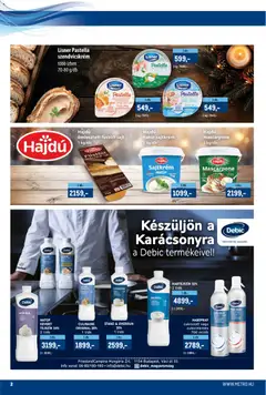 Metro Akciós újság - amely érvényes a következő dátumtól: 01.12.2025 | Oldal: 2