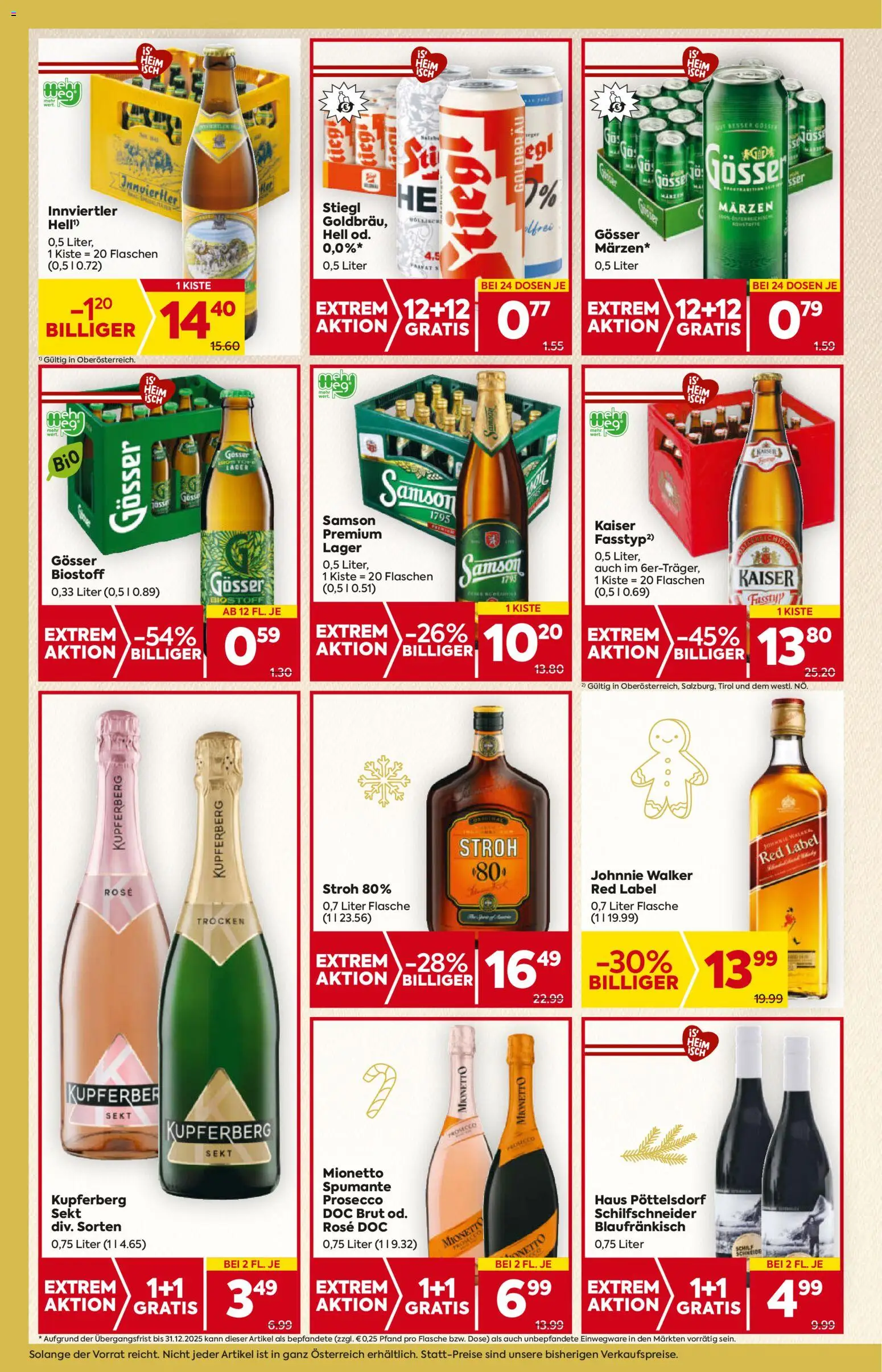 Billa Flugblatt - Oberösterreich gültig ab 20.11.2025 | Seite: 18