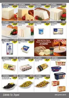 01.03.2026 tarihinden itibaren geçerli olan Gürmar kataloğu önizlemesi | Sayfa: 3 | Ürünler: Krem, Peynir, Yumurta, Zeytin