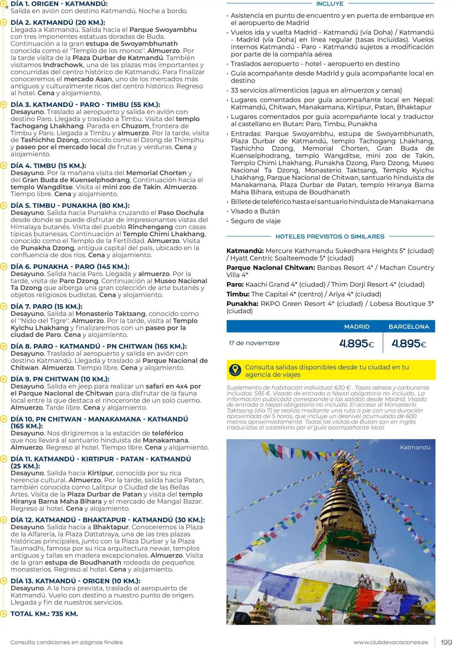 Viajes El Corte Inglés Club de Vacaciones │ válido desde el 01.02.2026 | Página: 199