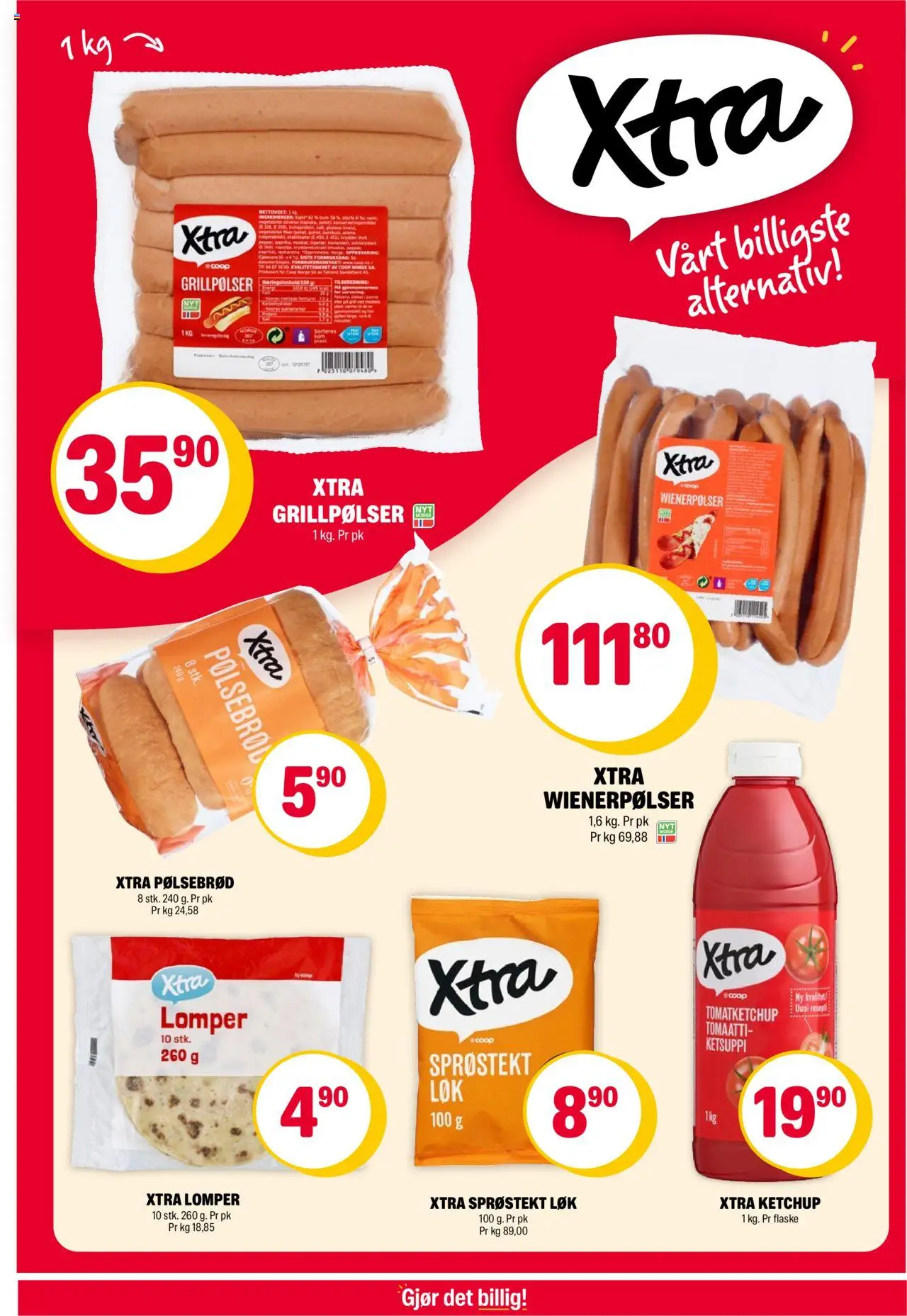  | Side: 11 | Produkter: Rjuha, Løk, Суміш дитяча, Sprøstekt løk