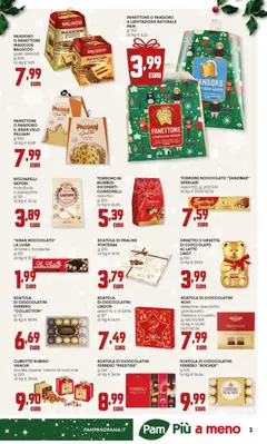 Anteprima del volantino Volantino Panorama	 valido a partire dal 04.12.2025 | Pagina: 3 | Prodotti: Crema, Latte, Nocciole, Pandoro