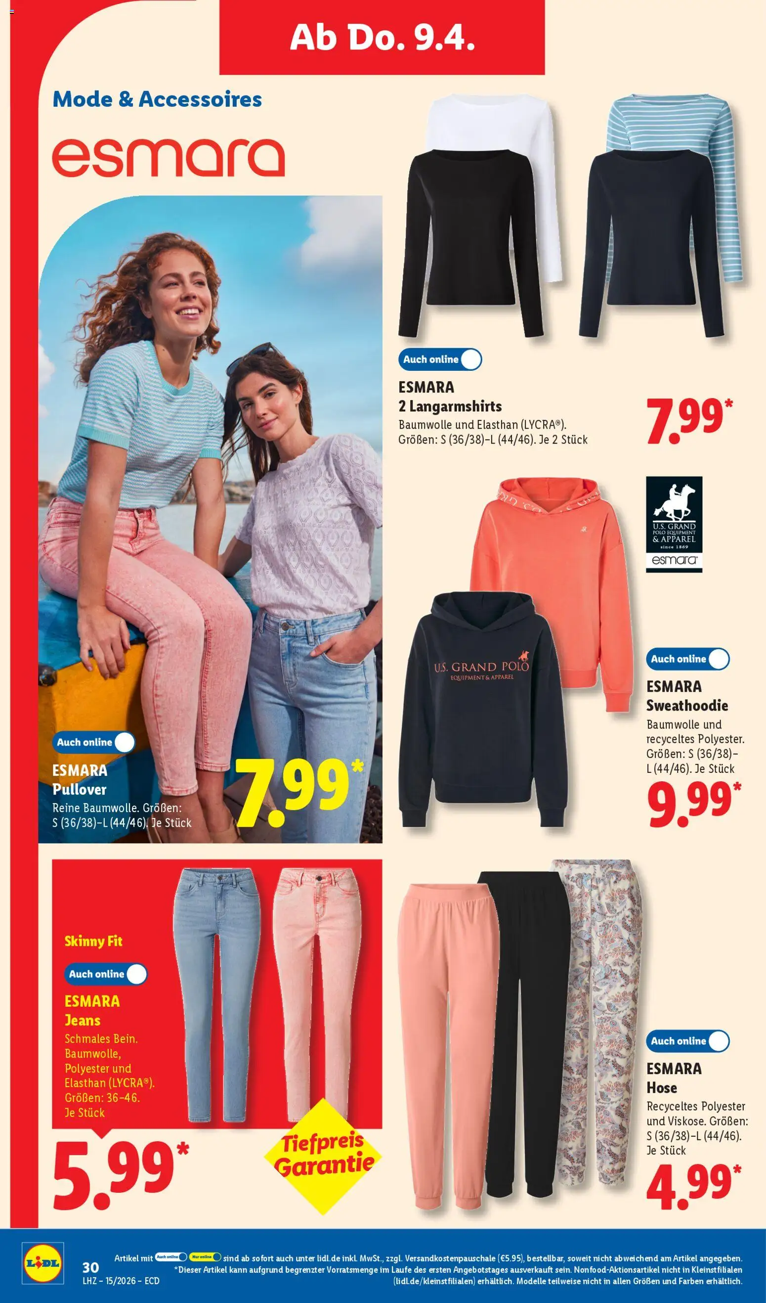 Lidl Německo leták - Exklusive Vorschau od 07.04.2026 | Strana: 30