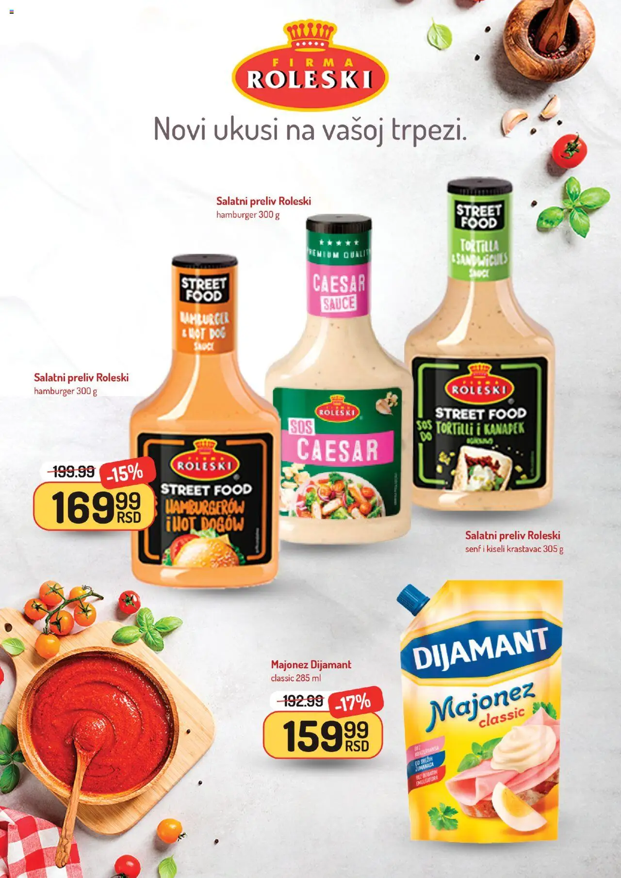 Aman katalog - važi od 20.06.2025 | Strana: 7 | Proizvode: Majonez, Krastavac, Sos, Hot dog