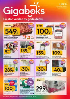 Forhåndsvisning av Gigaboks kundeavis gyldig fra 16.02.2026
