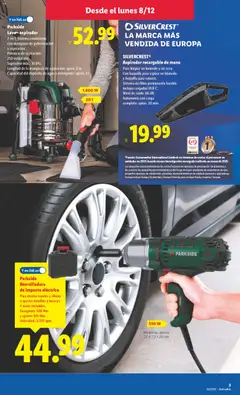 Vista previa Lidl folleto de bazar válido desde el 08.12.2025 | Página: 7 | Productos: Vasos, USB, Aspirador, Κούβα