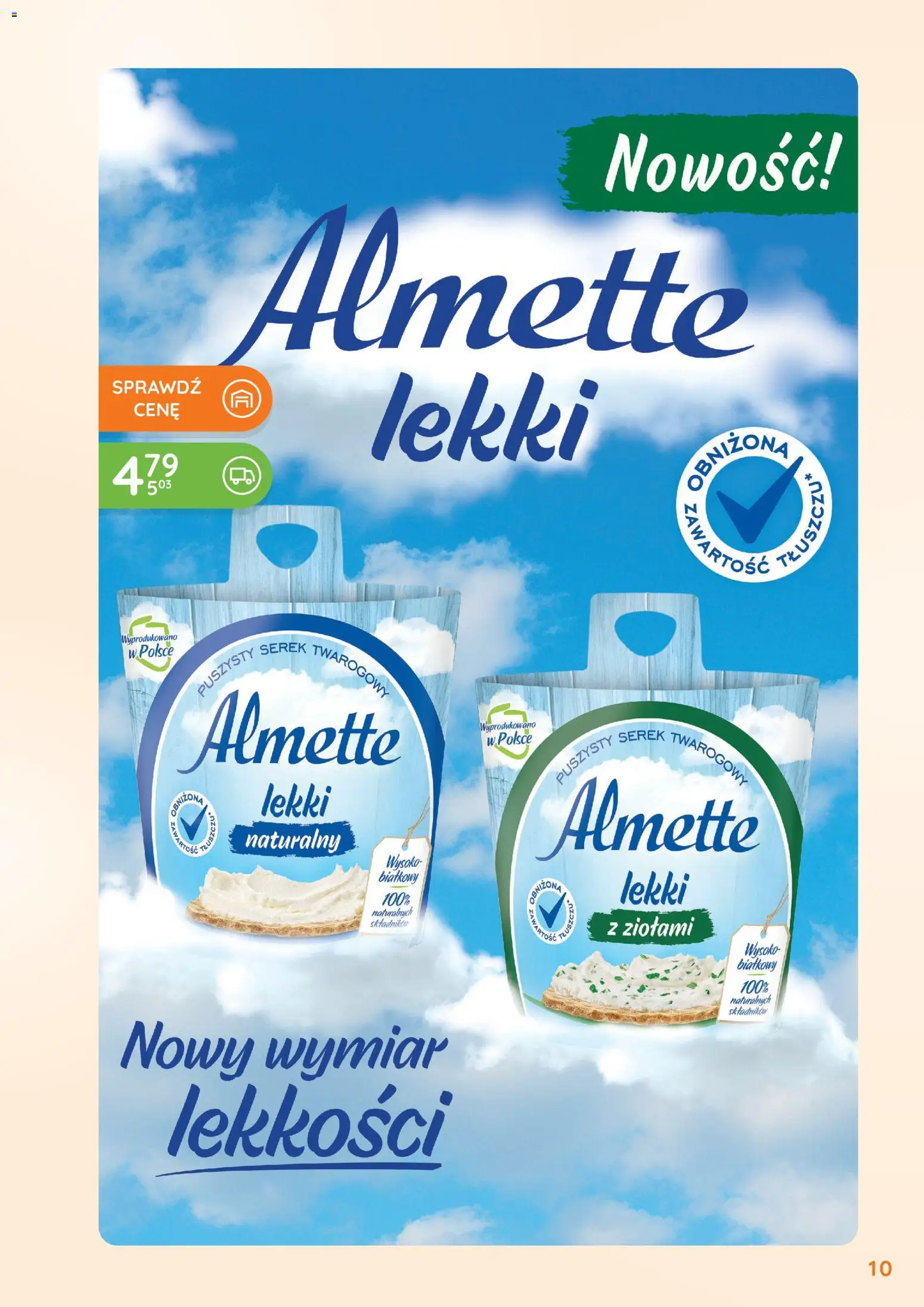 Eurocash Gazetka - Oferta Handlowa od 09.02.2026 | Strona: 10 | Produkty: Serek