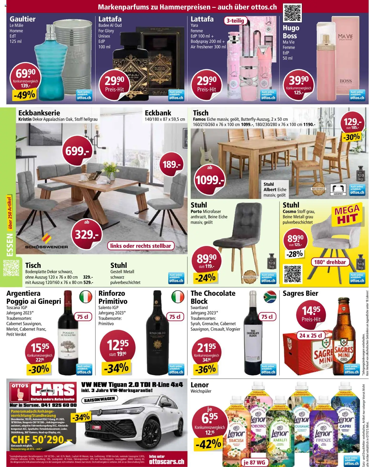 Otto's Aktionen – gültig ab 03.02.2026 | Seite: 12 | Produkte: Tisch, Eckbank, Stuhl, Bier