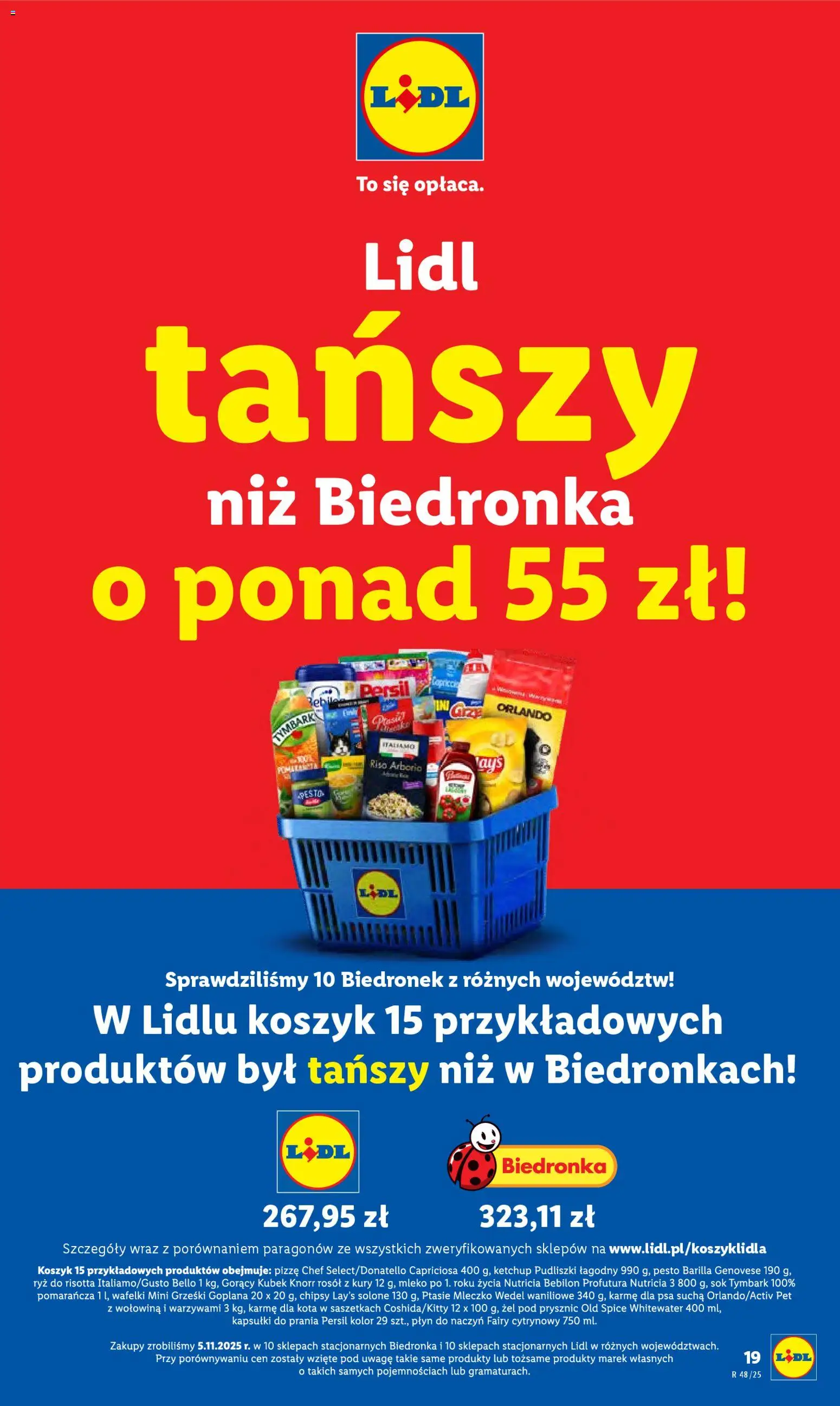 Lidl Black Friday od 27.11.2025 | Strona: 19 | Produkty: Płyn do naczyń fairy, Pizza, Detergent, Old spice