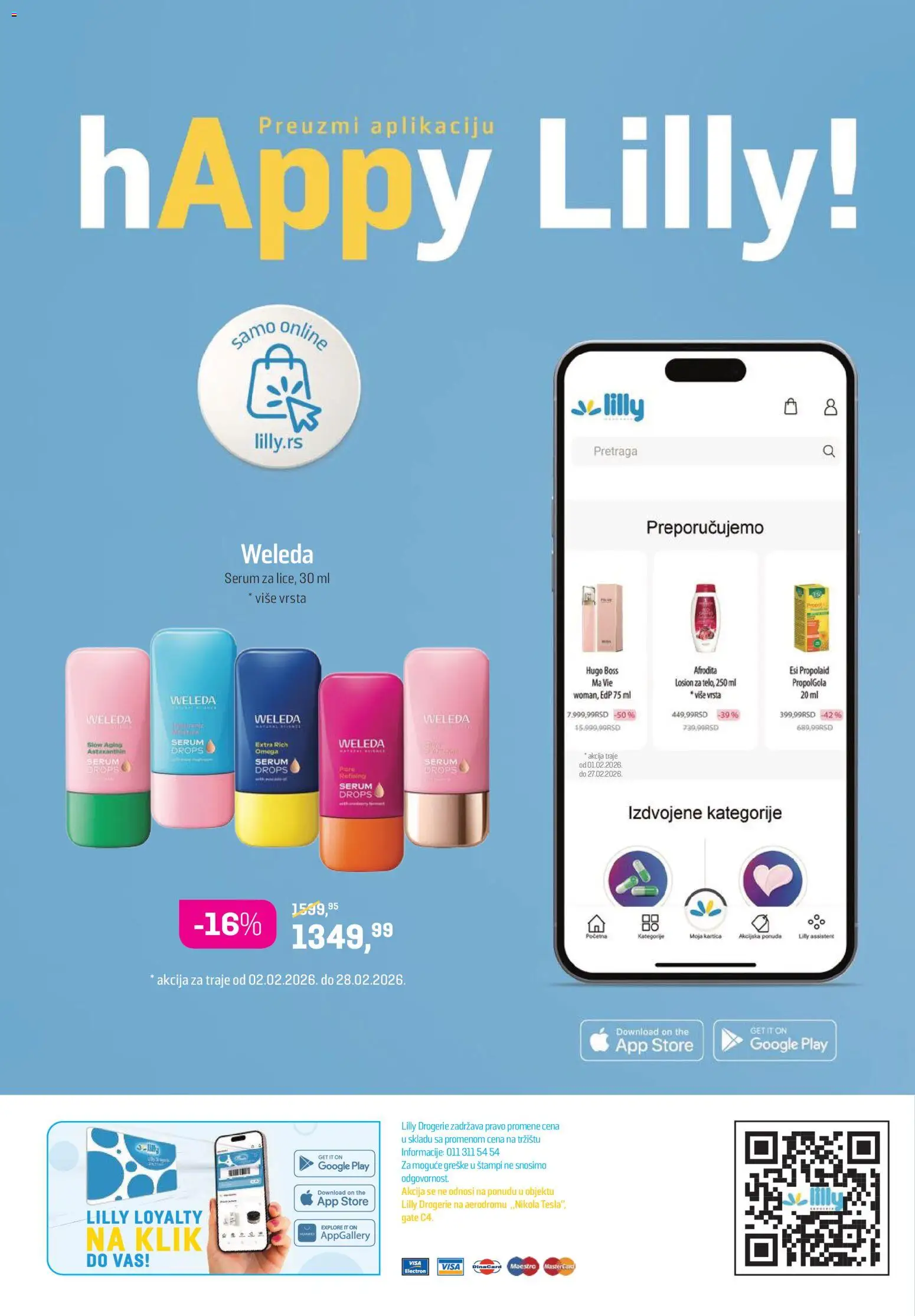 Lilly drogerie katalog - važi od 01.02.2026 | Strana: 44 | Proizvode: Hugo
