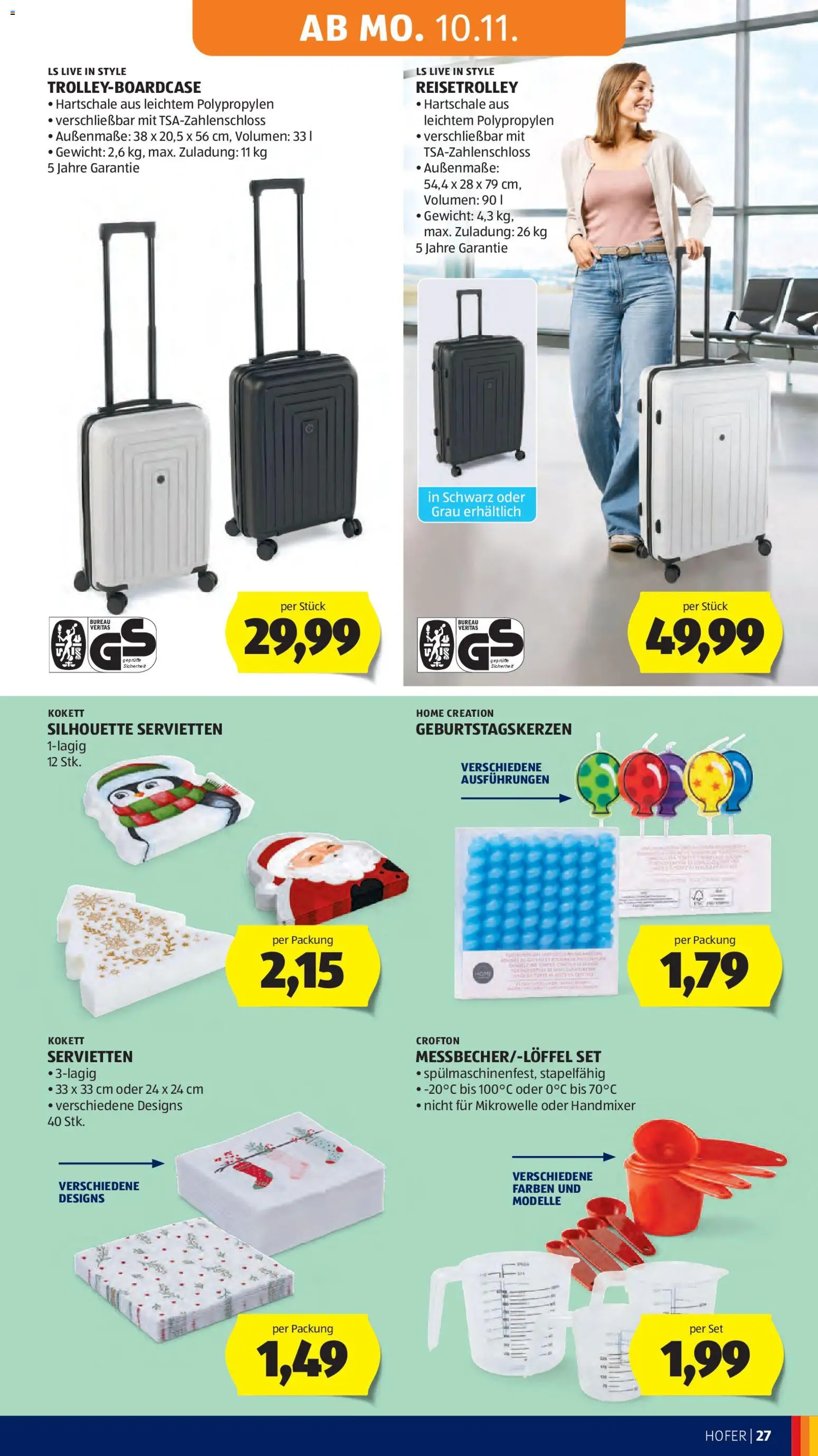 Hofer AT akciós ujság - amely érvényes a következő dátumtól: 07.11.2025 | Oldal: 33