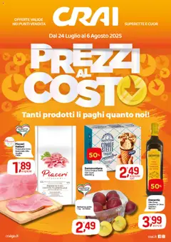 Anteprima del volantino CRAI Ferrara catalogo valido a partire dal 24.07.2025