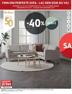 Forhåndsvisning av Bohus kundeavis gyldig fra 01.01.2026 | Side: 6 | Produkter: Sofa