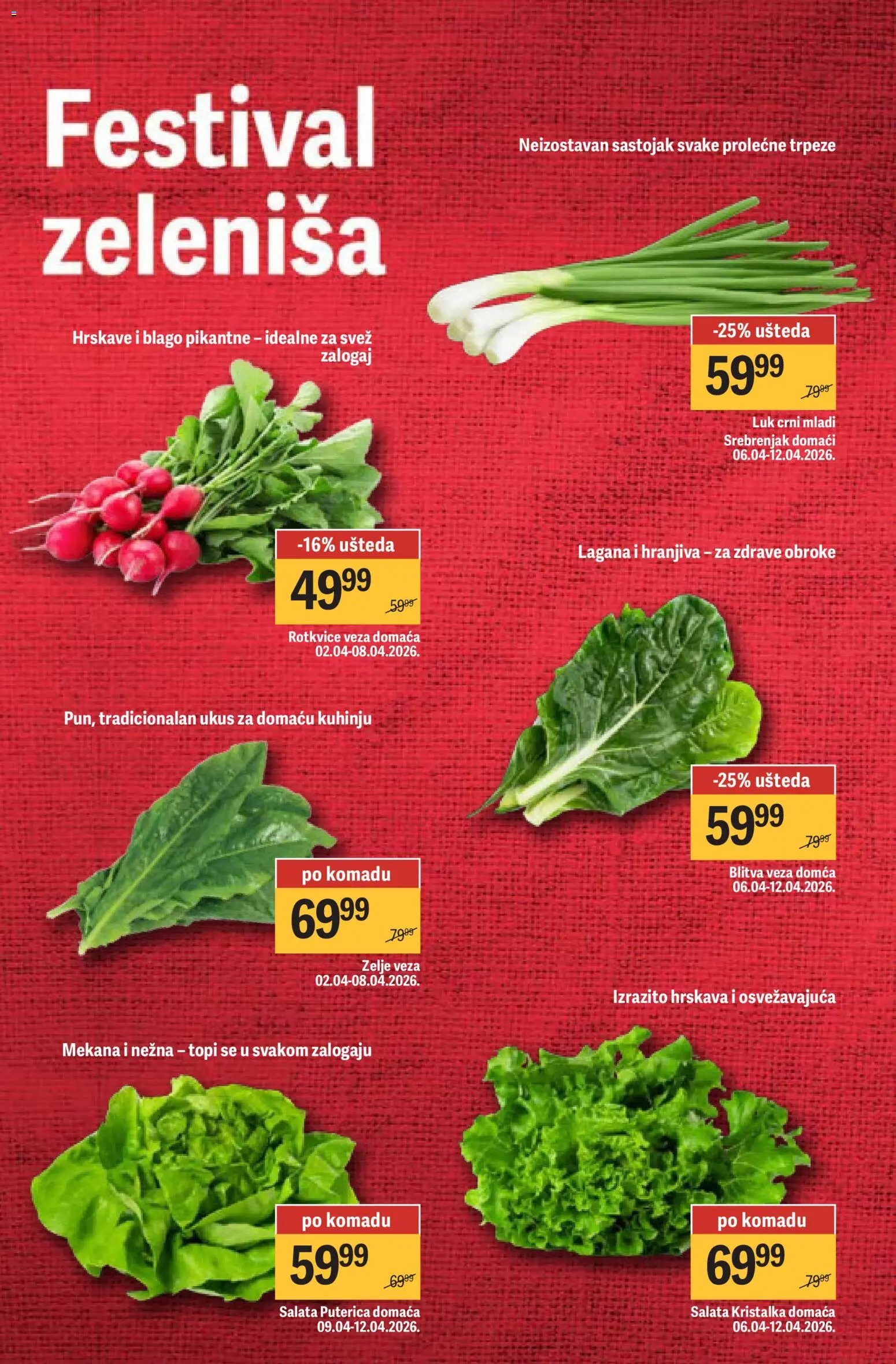 Maxi katalog - važi od 02.04.2026 | Strana: 9 | Proizvode: Salata