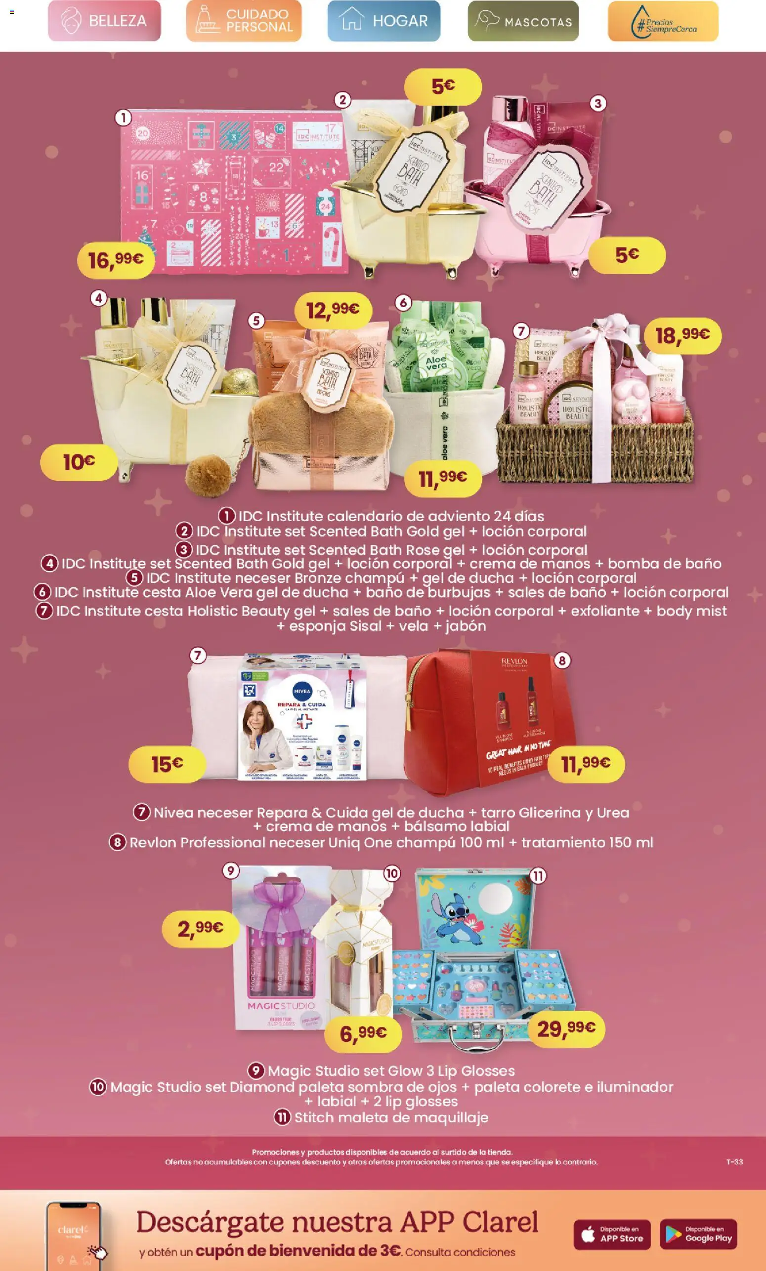 Clarel - Black Friday │ válido desde el 26.11.2025 | Página: 5 | Productos: Maquillaje, Iluminador, Baño, Ducha