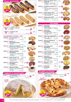  | Page: 56 | Produits: Sucre, Lait, Tarte aux pommes, Crème