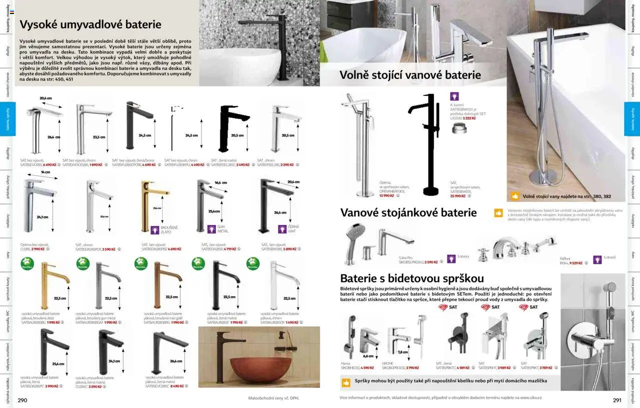 Siko koupelny katalog Koupelny 2025/2026 od 14.10.2025 | Strana: 146 | Produkty: Wc, Baterie