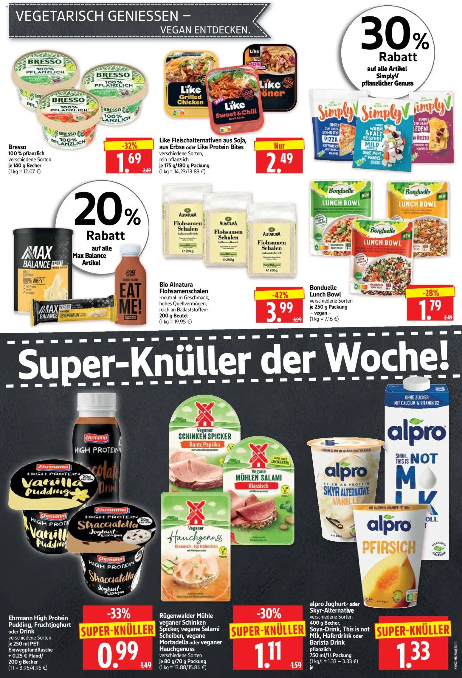 HERKULES Prospekt 	 – gültig ab 05.01.2026 | Seite: 13 | Produkte: Joghurt, Fruchtjoghurt, Pudding, Schinken