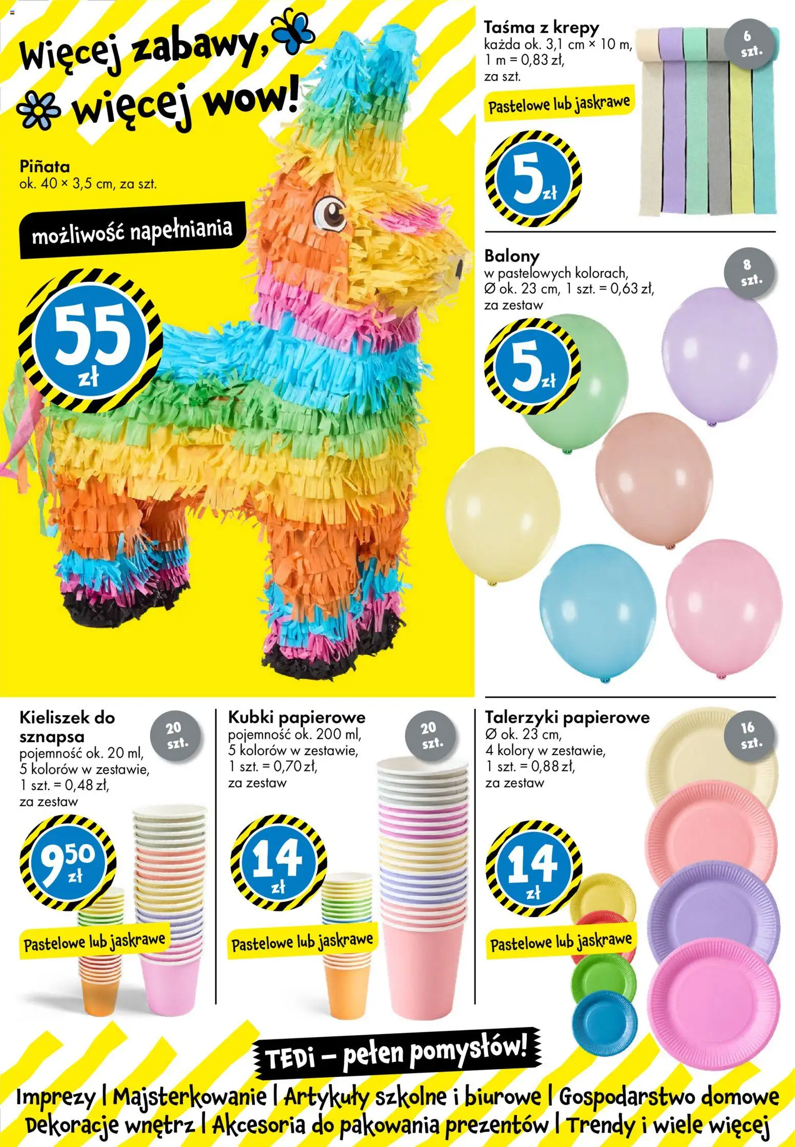 TEDi gazetka od 06.03.2026 | Strona: 33 | Produkty: Artykuły szkolne