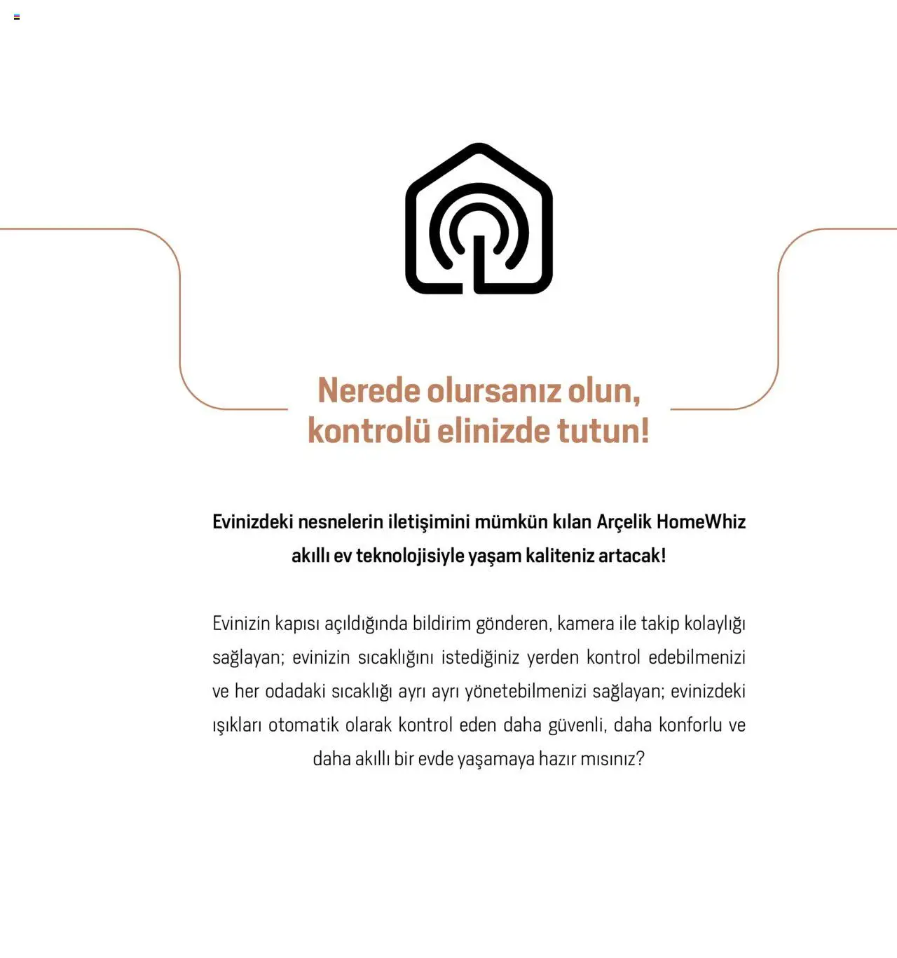 Arçelik Katalog - Akıllı Ev Teknolojileri - 27.01.2023 tarihinden itibaren geçerlidir | Sayfa: 4