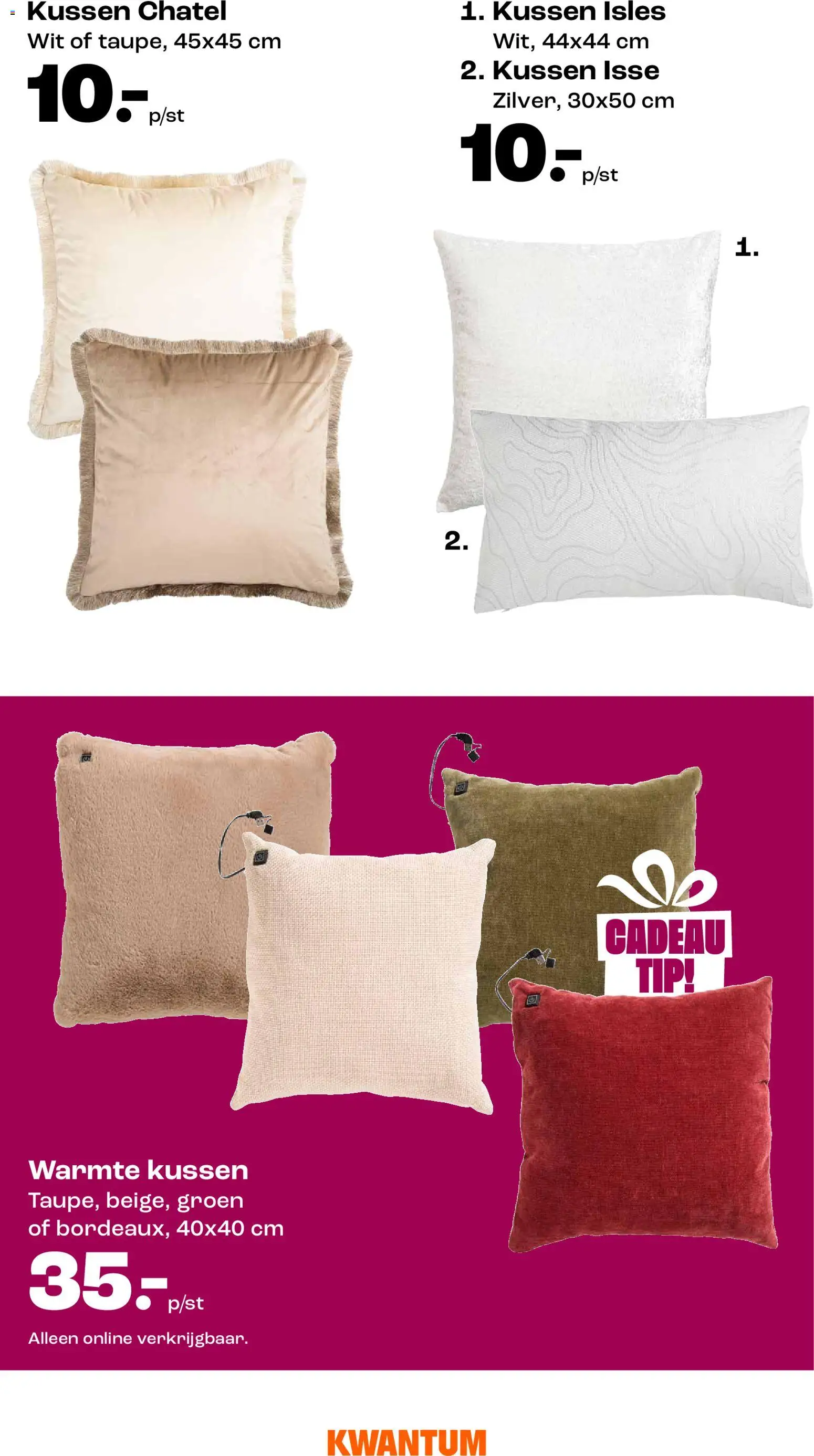 {H1} | Pagina: 26 | Producten: Kussen