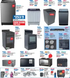 OK Furniture - RSA Specials │ valid from 21.07.2025 | Page: 3 | Products: Washing machine, Mirror, Microwave, Heater