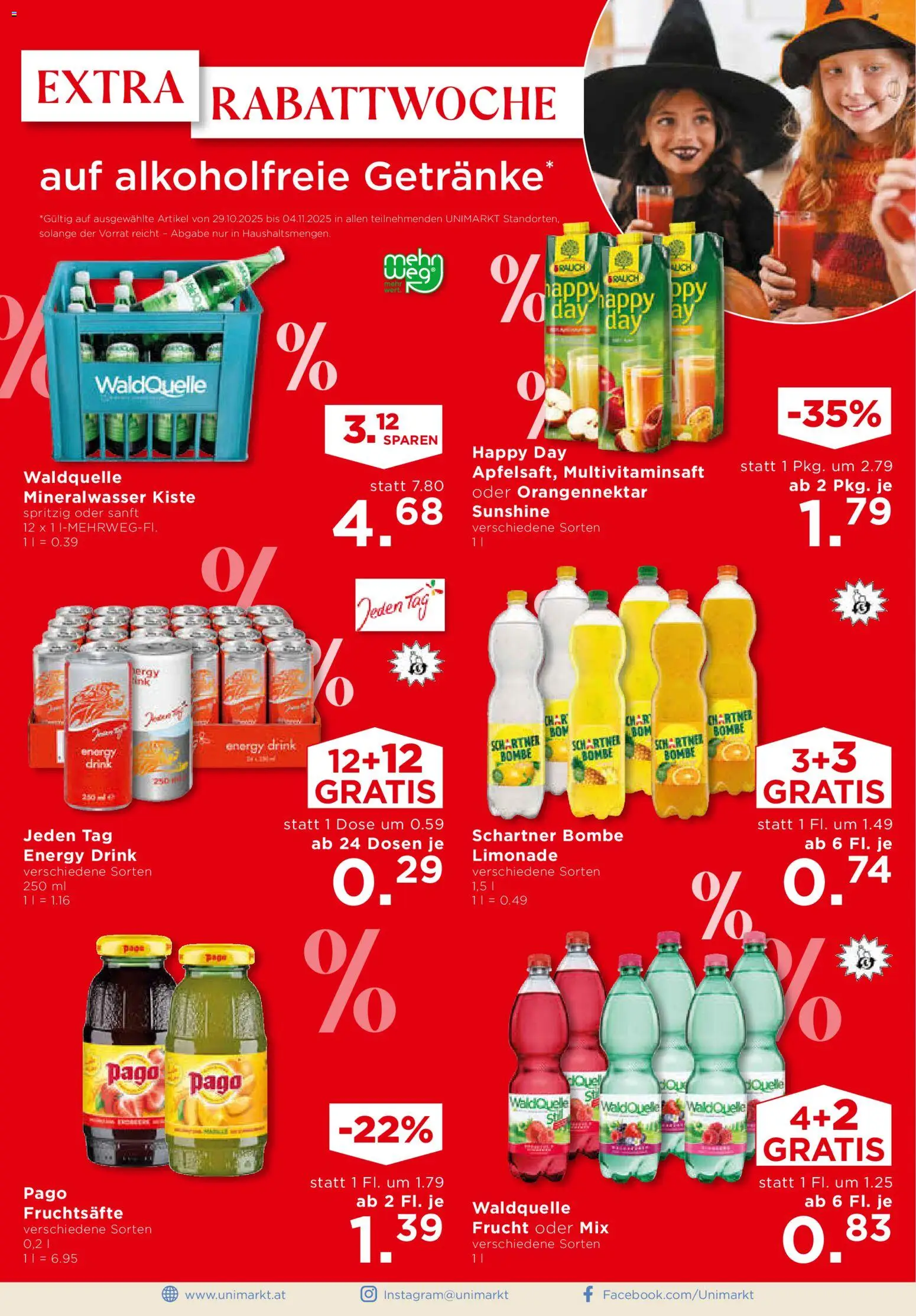 Unimarkt Ost gültig ab 29.10.2025 | Seite: 2