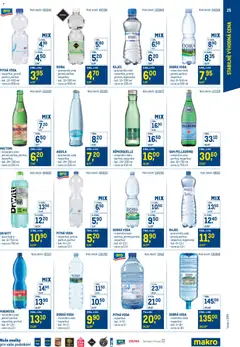 Náhled letáku Makro leták - Stabilně výhodná cena od 19.11.2025 | Strana: 25 | Produkty: Dobrá voda, Mattoni, Magnesia, Drwitt