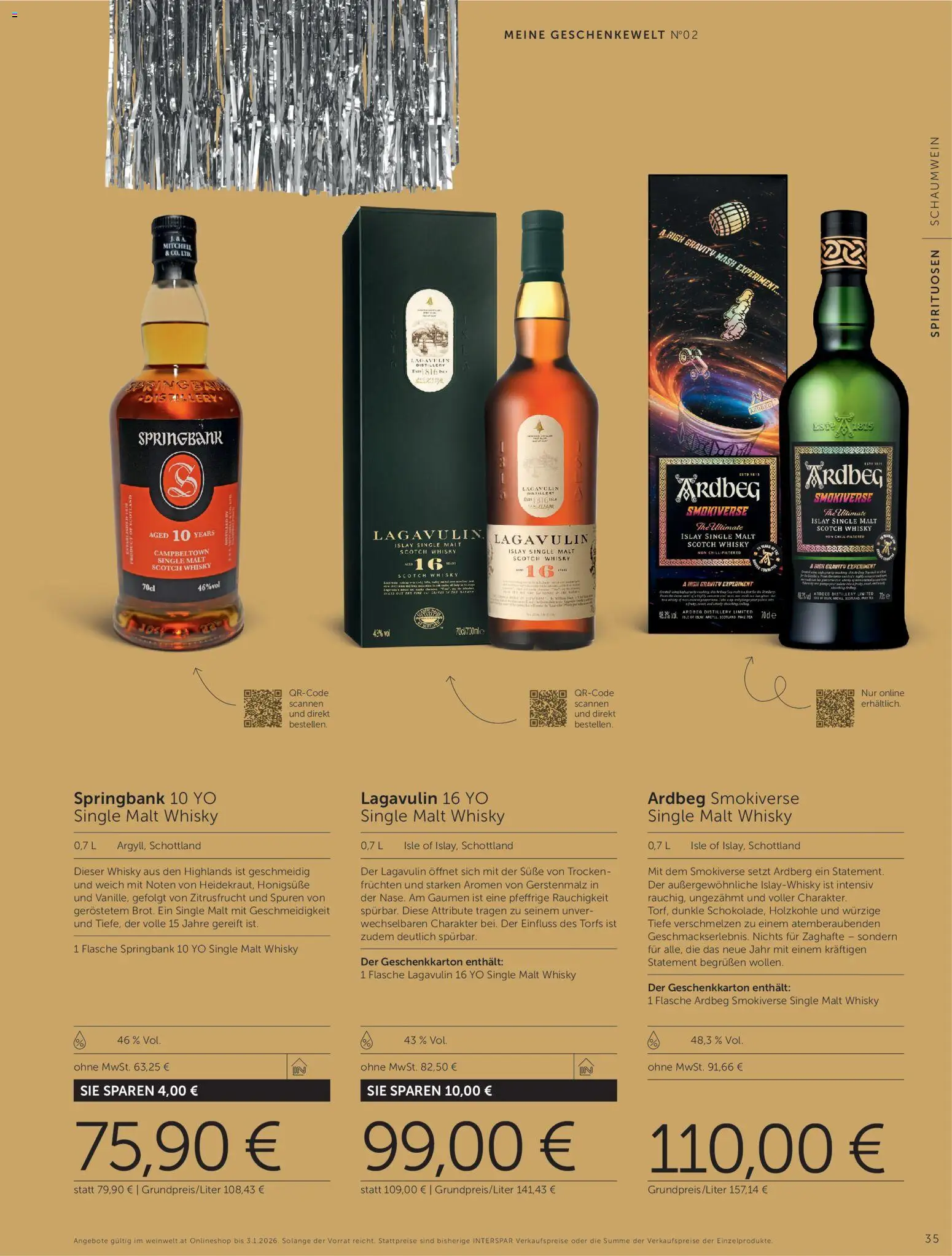 Interspar Geschenkewelt No2 gültig ab 20.11.2025 | Seite: 35