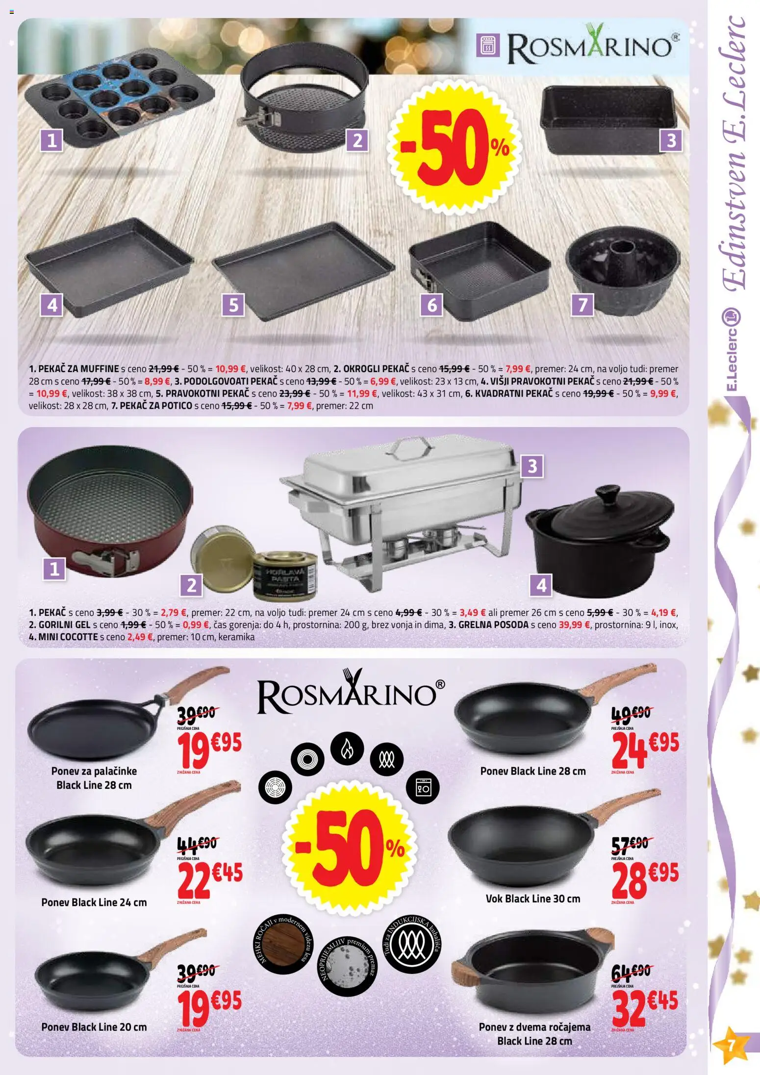 Novi E.leclerc katalog ponudbe – veljaven od 26.11.2025 | Stran: 7 | Izdelki: Palačinke
