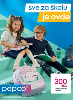 Pepco veliko otvaranje Beograd - pregled Pepco kataloga - važi od 14.08.2025