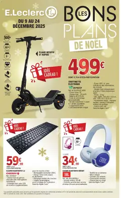 E.Leclerc - Prévisualisation de E.Leclerc - Bons plans noël valide à partir de 09.12.2025