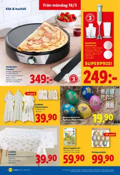 Lidl erbjudanden - Förhandsvisning av reklamblad från butik Lidl aktuell från 16.03.2026 | Sida: 16 | Produkter: Set