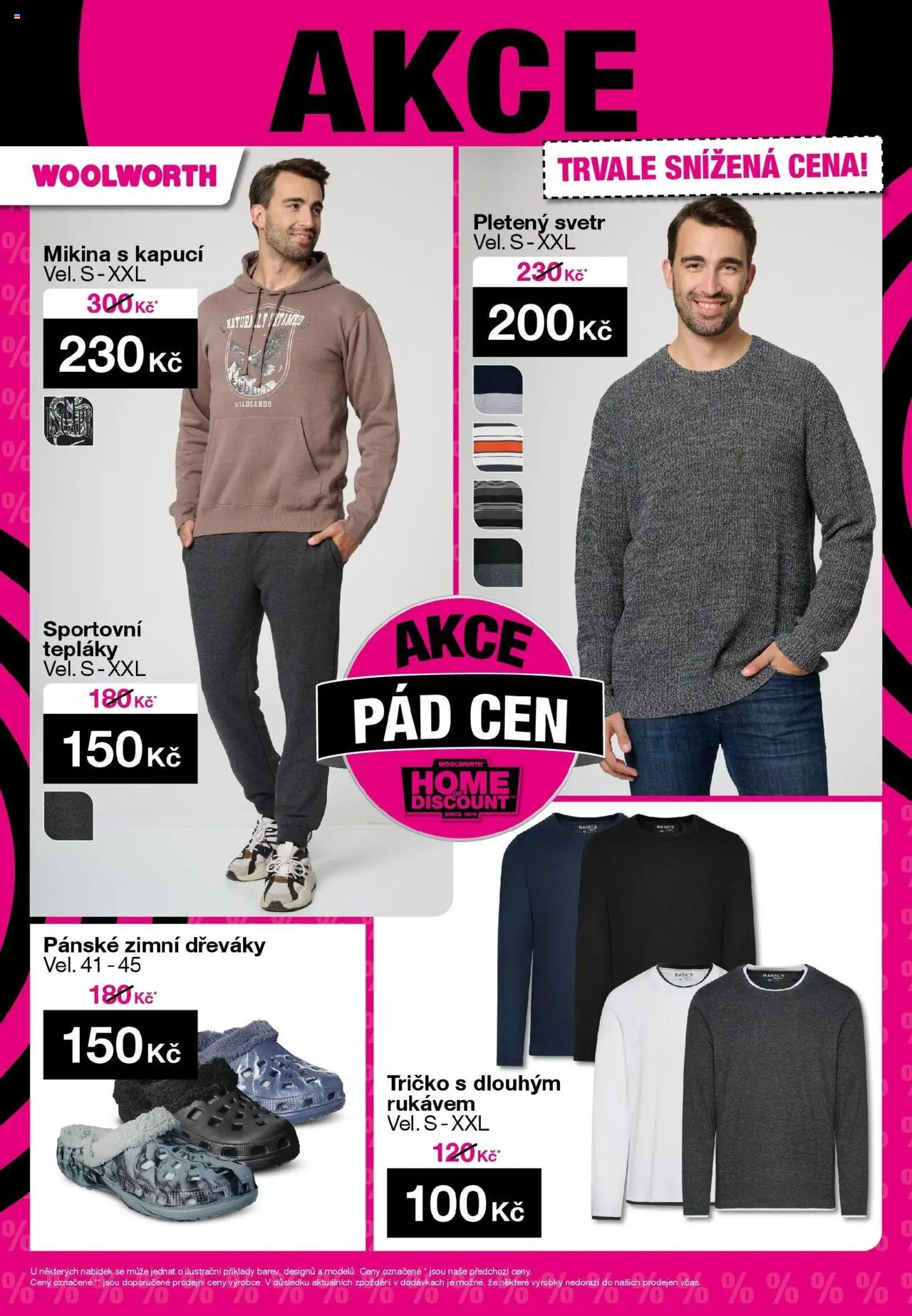 Woolworth leták od 12.09.2025 - akční nabídka | Strana: 39 | Produkty: Tričko, Svetr, Mikina, Tepláky